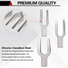 Jiimee 5pcs Ball Joint Separator Set, Heavy Duty Tie Rod