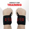S&M Logistik Wrist Weightlifting Wraps for Bodybuilding, Rows, Weightlifting Curls