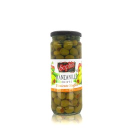 Sophia Sophia Olives - Spanish Manzanillo Stuffed 16oz (4-pack)