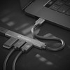 Sonero USB-Hub, USB-Verteiler, 4-Port, 1x USB 3.2 mit 5 GB/s,