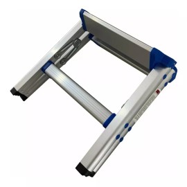 Hyper Tough Banco Aluminio Pequeño 1 Peldaño Uso Rudo Antidezlizante
