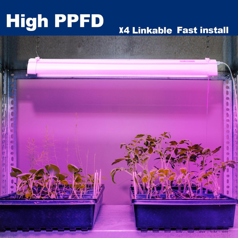 ENATECLITE 42W Hanging Plant Light for Indoor with Chain Switch