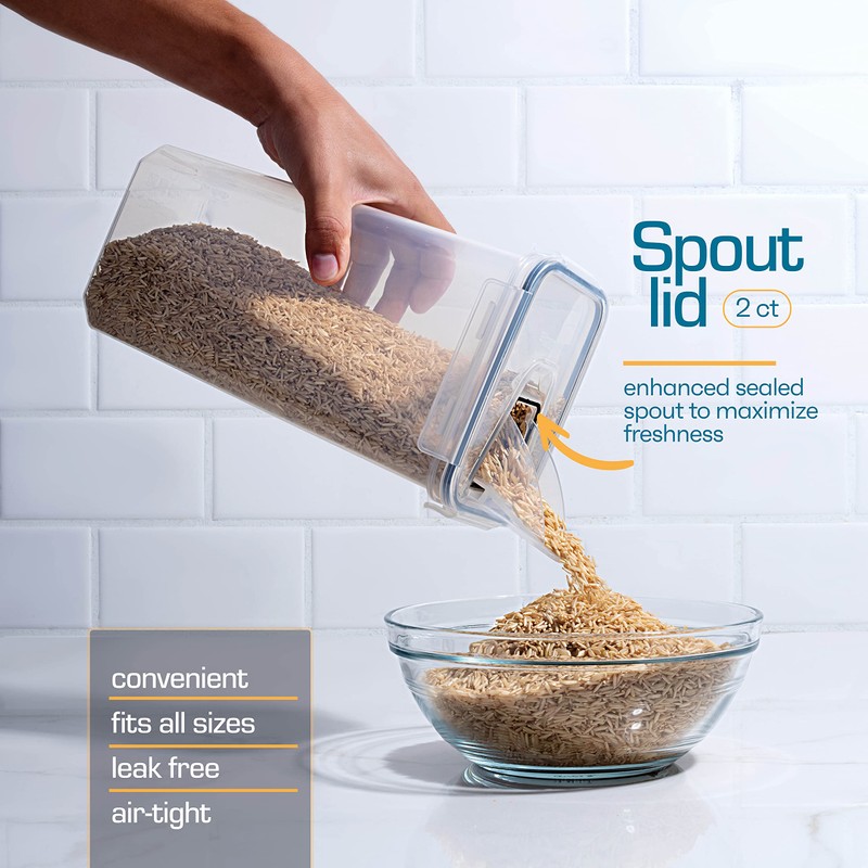 14 PCS Airtight Food Storage Containers with Lids set, BPA