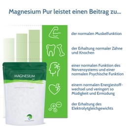 Magnesium Pure Magnesium Citrate Capsules Vegan Pack of 500 Bags, High Dose 620 mg Magnesium Citrate per Capsule (Pack of 1)