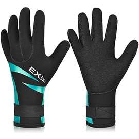 EXski Diving Gloves, 3mm Neoprene Wetsuit Gloves for Scuba Diving Snorkeling Kayaking Paddling Men Women