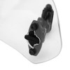 Motorcycle Windshield Extension Heighten Windscreen Adjustable Wind Rain Air Deflector