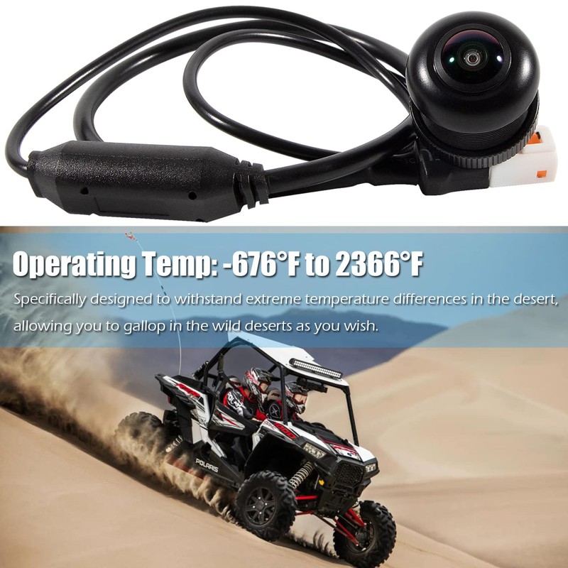 RZR PRO XP Camera Kit Accessories HD Waterproof Wide-Angle Front