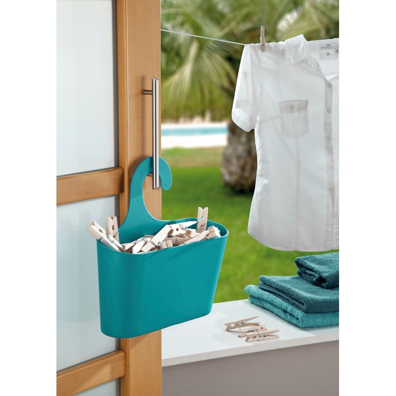 Shower Basket with Hooks for Hanging Bath Utensil Hanger