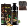 Shampoo Tinte Cubre Canas Con Jengibre Y Sin Amoniaco 500ml