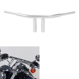 TCMT 8" Rise T Bars Handlebar 1.5" Fat Fit For Harley Softail Fat Bob Fat Boy Heritage Classic Low Rider Street Bob Sport Glide Breakout Deluxe 2018-2023
