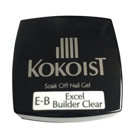 Kokoist Soak Off Clear Gel Excel Builder, 0.1 oz (4 g)