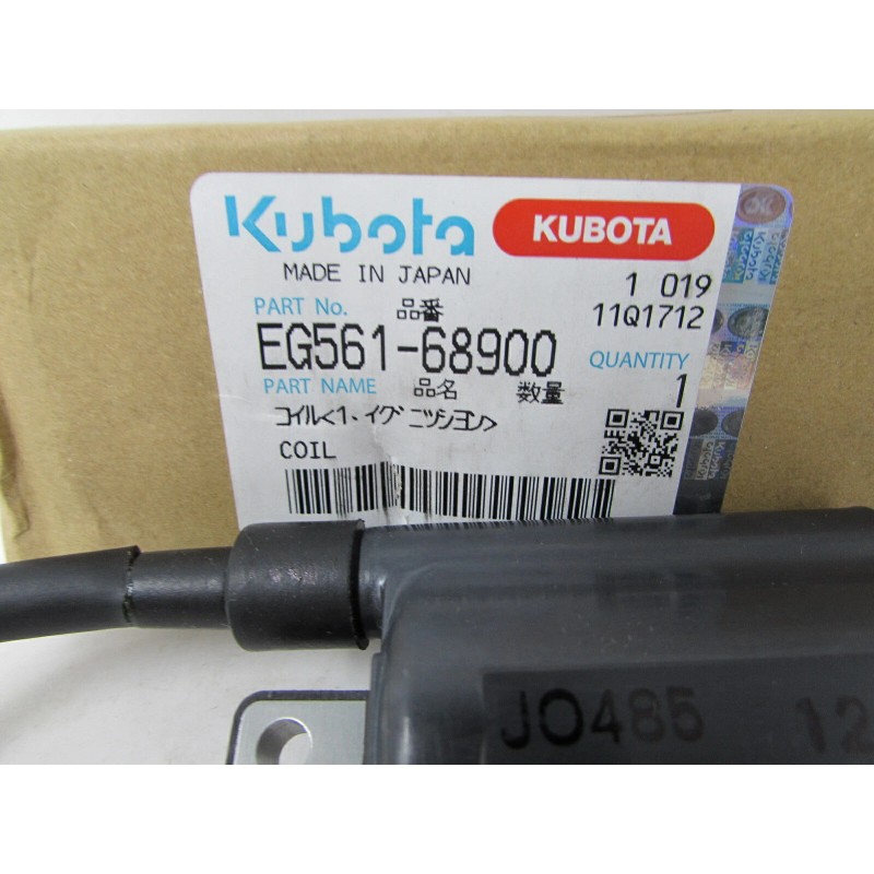 Kubota GENUINE KUBOTA ENGINE #1 IGNITION COIL PART # EG561-68900