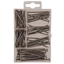 Hillman 130221 Nail Kit, Silver, 85 Piece