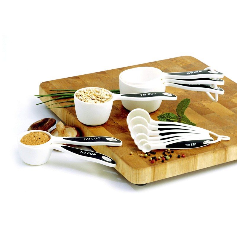 Norpro 3042 Grip-EZ Measuring Cups & Spoons, Set of 12