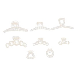 Baluue 8pcs Clips for Women Stylish Large Hair Accessories Construction for Daily Wear and Special Occasions