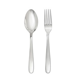 Fortessa Grand City 18/10 Stainless Steel Hostess Serving Set, 2 Piece