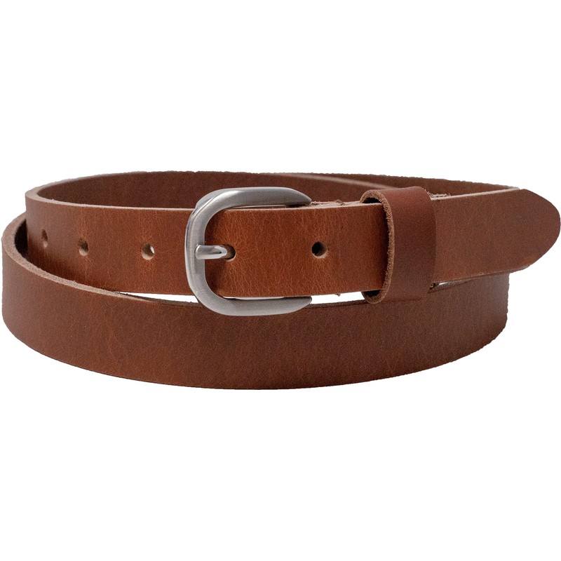 Ashford Ridge 25mm Full Grain Leather Belt, Tan, 130CM (gesamtlänge