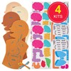 Baker Ross FN109 Human Body Kit - Pack of 4,