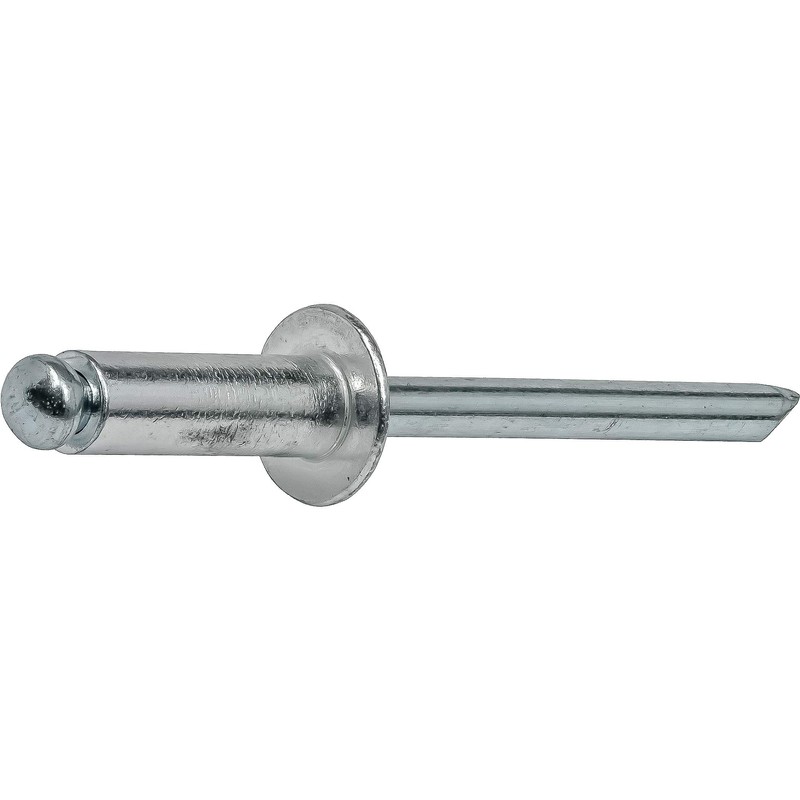 Pop Rivets 3/16" x 1/2" Aluminum Body Steel Mandrel Dome