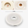8 pieces wool polishing attachment, angle grinder, 100 mm angle