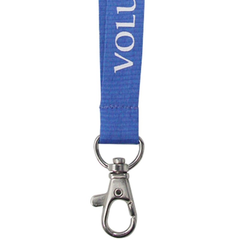 PinMart's Blue Volunteer Lanyard