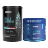 Citrato Magnesio 240 Cáps. 400mg + Bcaas & Glutamina Birdman