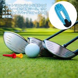 PAVIKE Tee Height Adjustment Tool Golf Tee Height Master Golf Tee Height Tool Adjustable Tee Setter Golf Swing Training Aid Height Adjustment Golf Tee Height Measuring Tool Graduated Tee Height