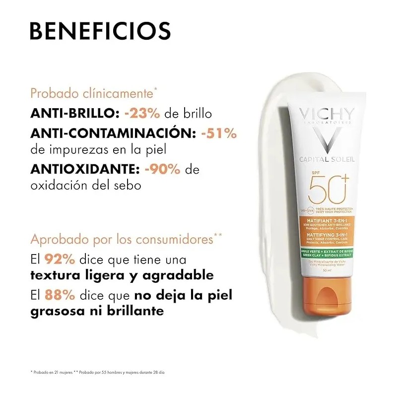 Protector Solar Capital Soleil Matificante Spf50 Vichy