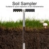 Soil Sampler Stainless Steel Sampling Device Garden Golf Field Maintain