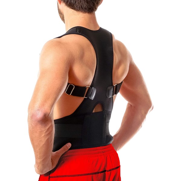 FlexGuard Posture Corrector for Women & Men - Back Brace, Shoulder & Neck Support - X-Small