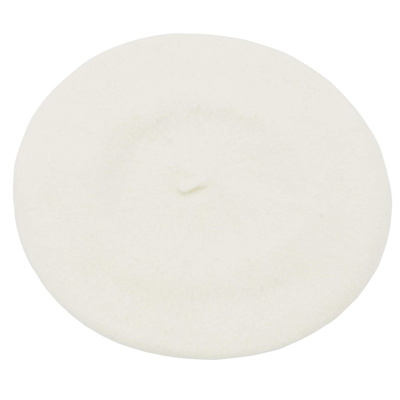 Umeepar Wool French Beret Hat Solid Color Winter Hat for