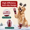 LOOBANI Christmas Double Side Anti-Slip Soft Anti-Slip Dog Socks to