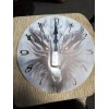Unbranded GRAY DRAGON ~ Round ~ Wood~ Wall Clock~ 12
