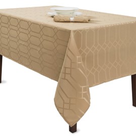 Benson Mills Chagall Mantel de Tela a Prueba de derrames, Trigo, 52X70, 1