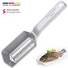 Westmark Fischentschupper mit Schuppenauffangschale, Aluminium, lebensmittelechte Spezialbeschichtung, Rostfreier Edelstahl, 21