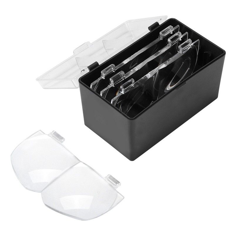 LED Beekeeping Bee Moving Magnifying Glass Head Mounted Magnification Mirror