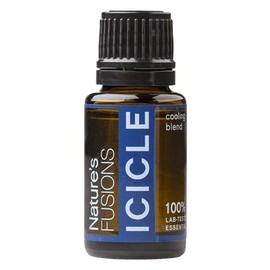 Nature's Fusions Icicle, 100% Pure and Natural Essential Oil Blend for Aromatherapy and Topical Use, .5 Fl Oz (Pack of 1) (15 mL)