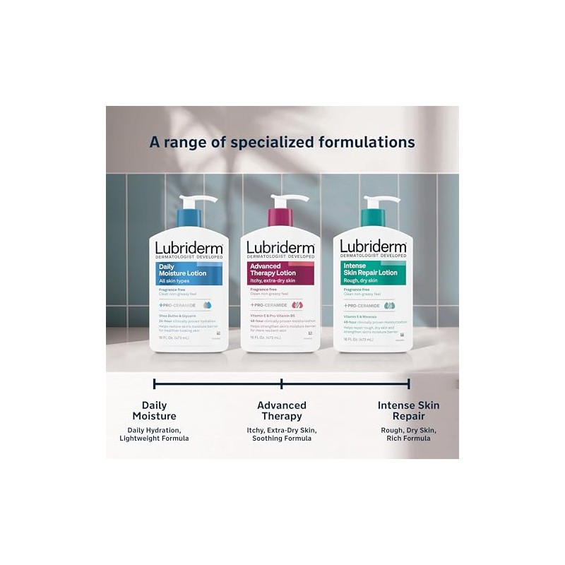 Lubriderm Advanced Therapy Body Lotion - 16 oz