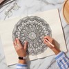 Large Mandala Stencils Set for Painting (6 Pack, 14/10.5/9.6 Inch),