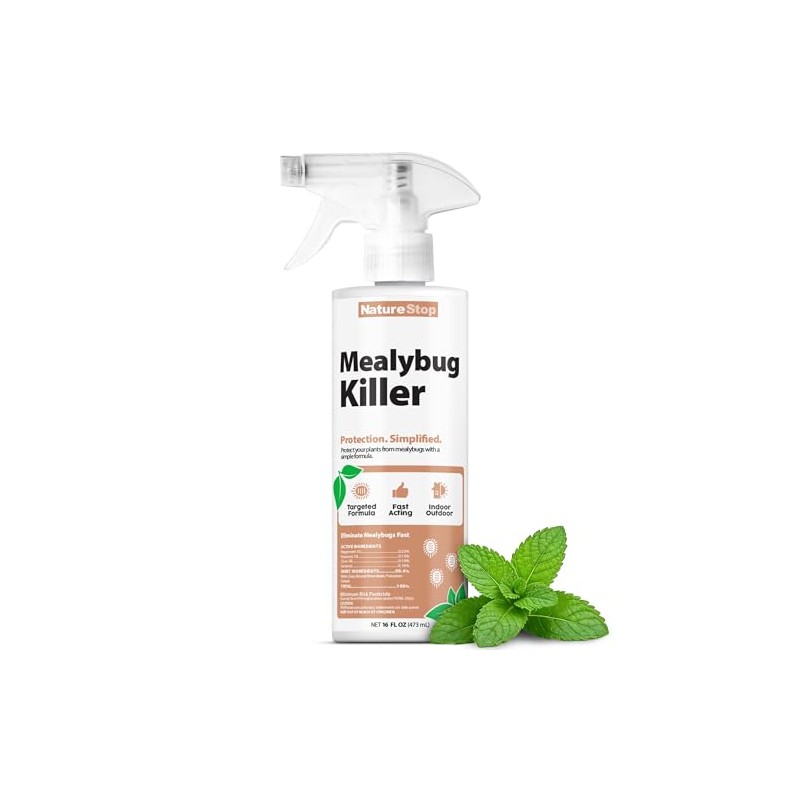 Mealy Bug Killer (16oz) | Kills On Contact, Natural Oil