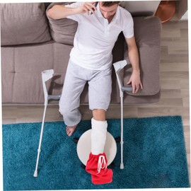 TOVINANNA Men's Care Socks Home Gypsum Foot Cover Elastic Nursing Socks for Casts Breathable Warm