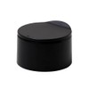 ideaco TUBELOR Flat20 Trash Can with Lid, Black, 0.6 gal