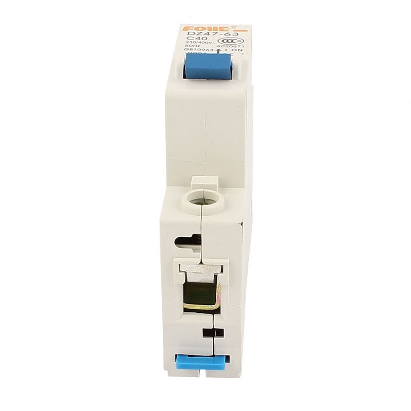 uxcell AC 230/400V 40A 1 Pole Overload Protection MCB Circuit