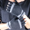 Full and Half Fingers Heating Gloves USB Fingerless Knitting Electric