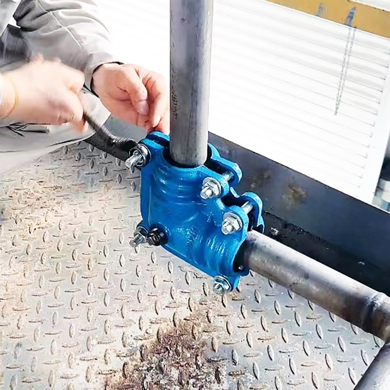 Pipe Repair Clamp For 4 Inch Pipe Elbow(Outer Diameter of