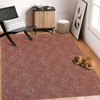 GarveeHome 9x12 Area Rug Modern Solid Jacquard Machine Washable Area