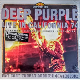 DEEP PURPLE - LIVE IN CALIFORNIA 74 - 180 GRAM VINYL 2 LP SET " NEW, SEALED "