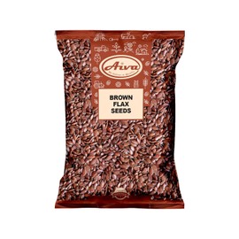 AIVA Flax Seeds 5 lb – Whole Raw Flaxseed for Baking, Smoothies, and Snacks, Bulk Packaging