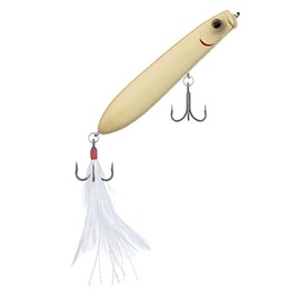 Daiwa Evergreen SB TOPWATER Plug Fishing Lure, Surface, Color: 260, Bone