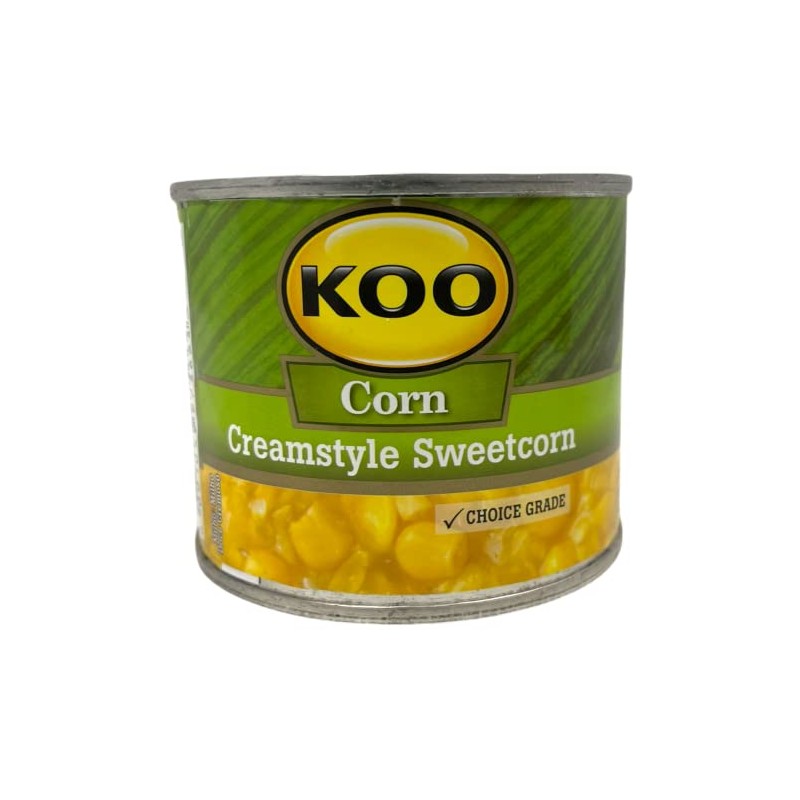 Koo Cream style Sweetcorn 215g (Pack of 6)